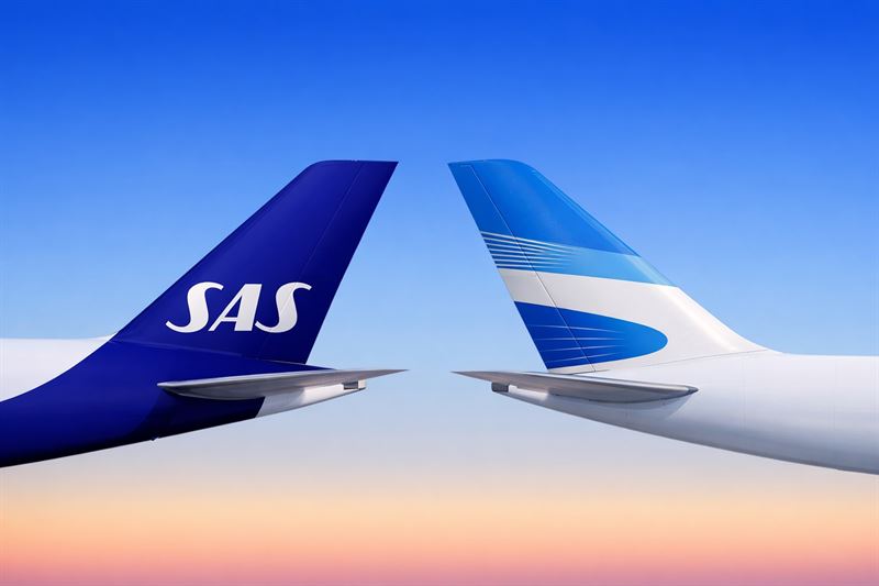 SAS and Aerolíneas Argentinas new SkyTeam codeshare connecting Scandinavia to Buenos Aires via Madrid and Rome