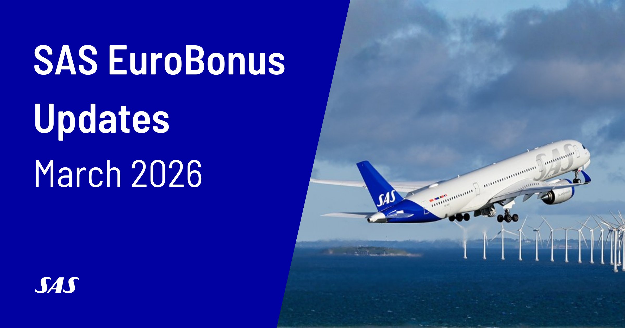 Cover image for Updates for SAS EuroBonus Members (March 2026)