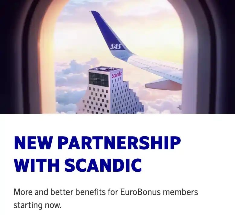 SAS and Scandic launch the new Friends with Benefits partnership.
