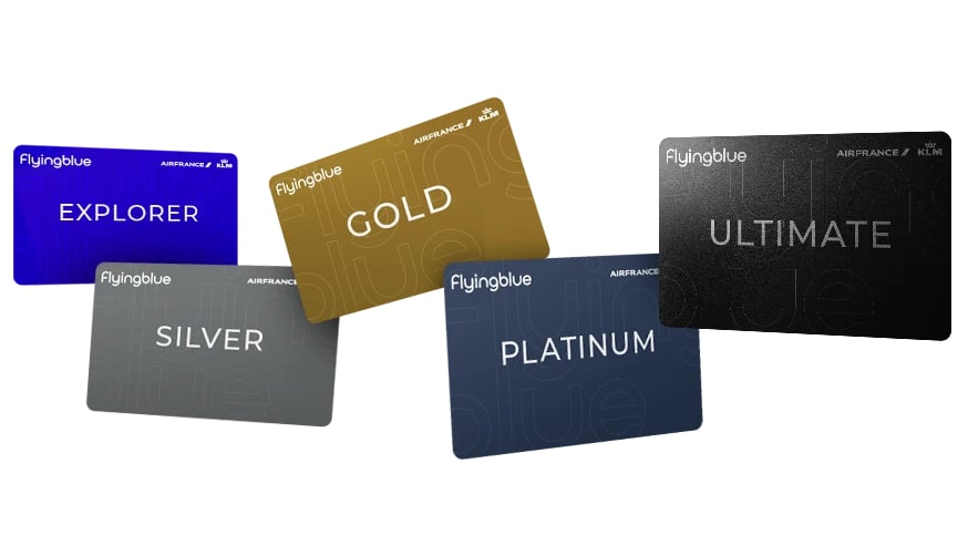 Flying Blue Status Tiers.