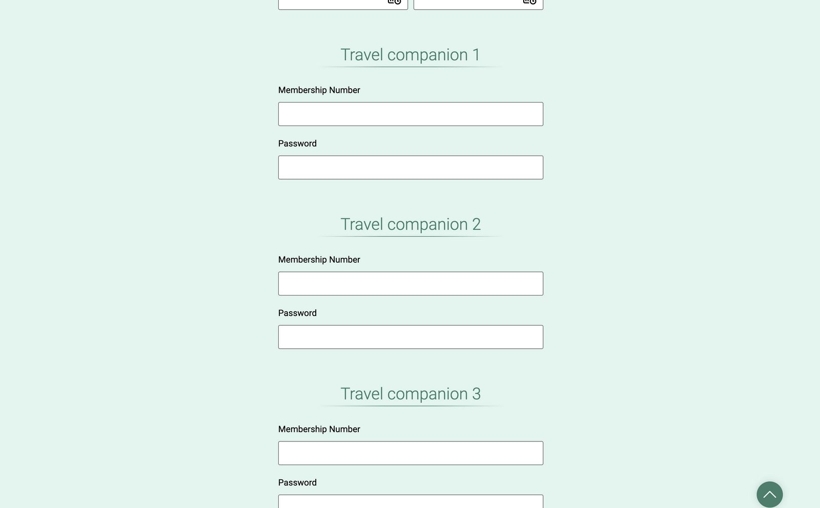 Booking EVA Air awards with travel companions