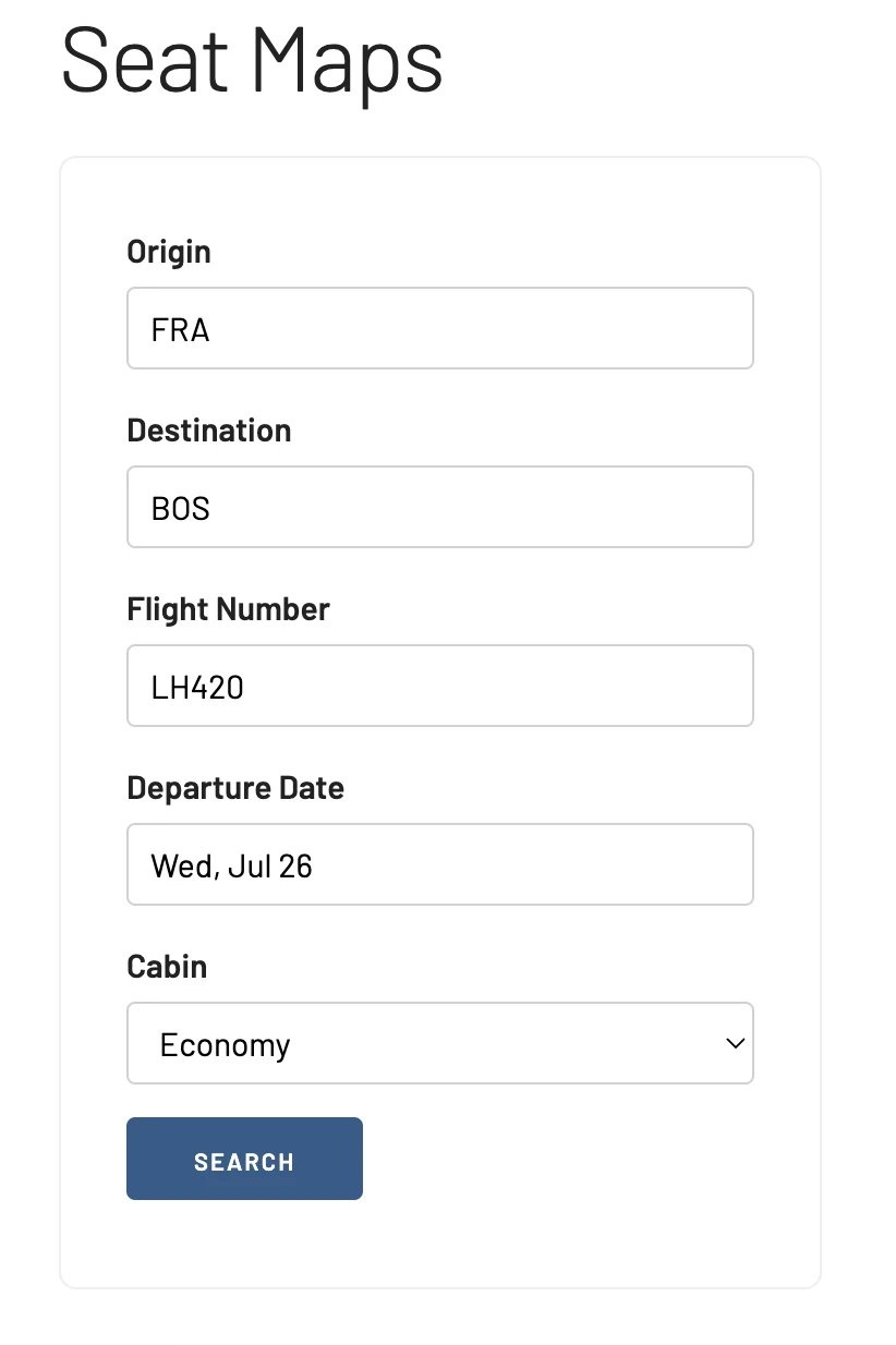 Redirecting to the AwardFares Seat Map Tool.