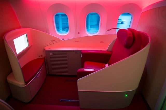 Xiamen Air First Class.