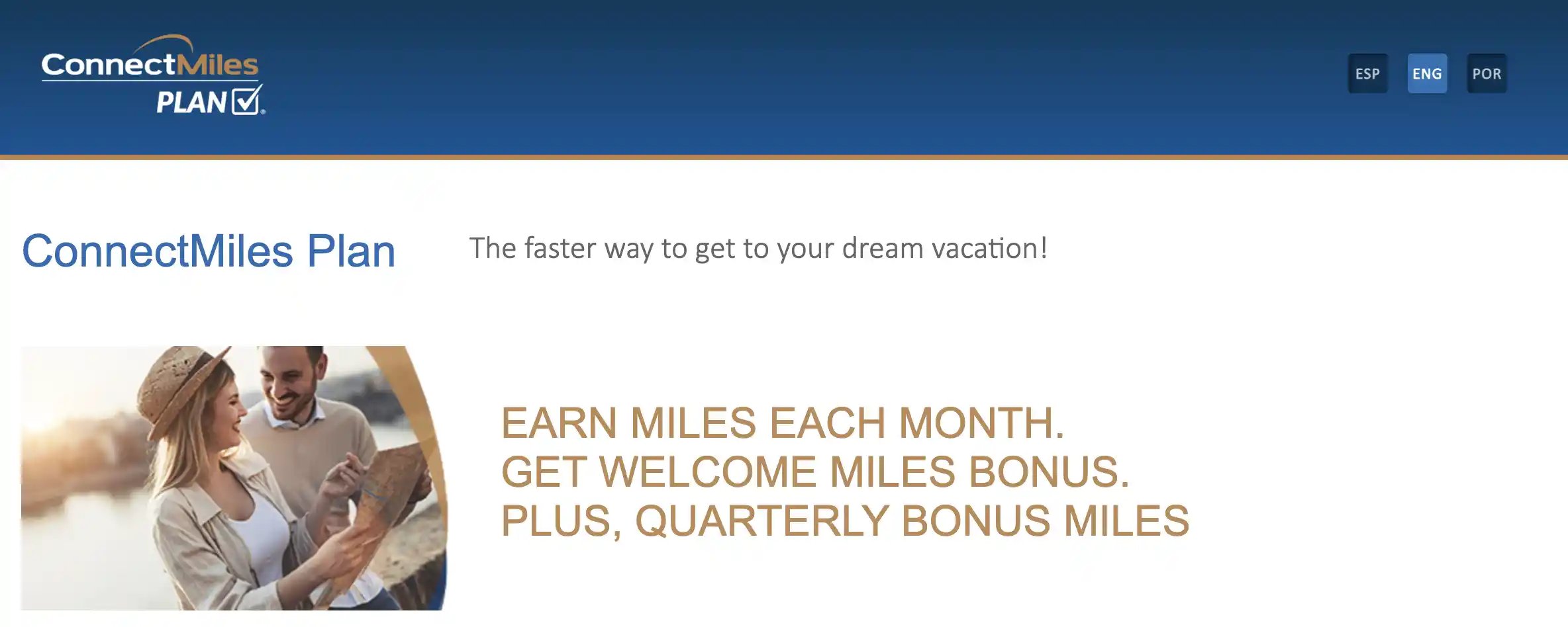 Planes de ConnectMiles de Copa Airlines.