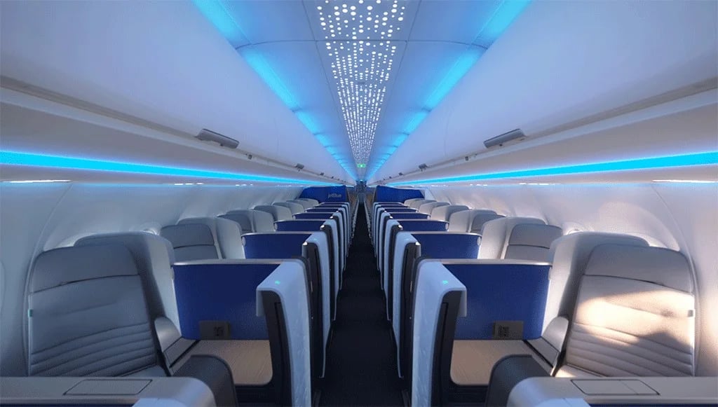 Book JetBlue Mint Cabin on A321neo.