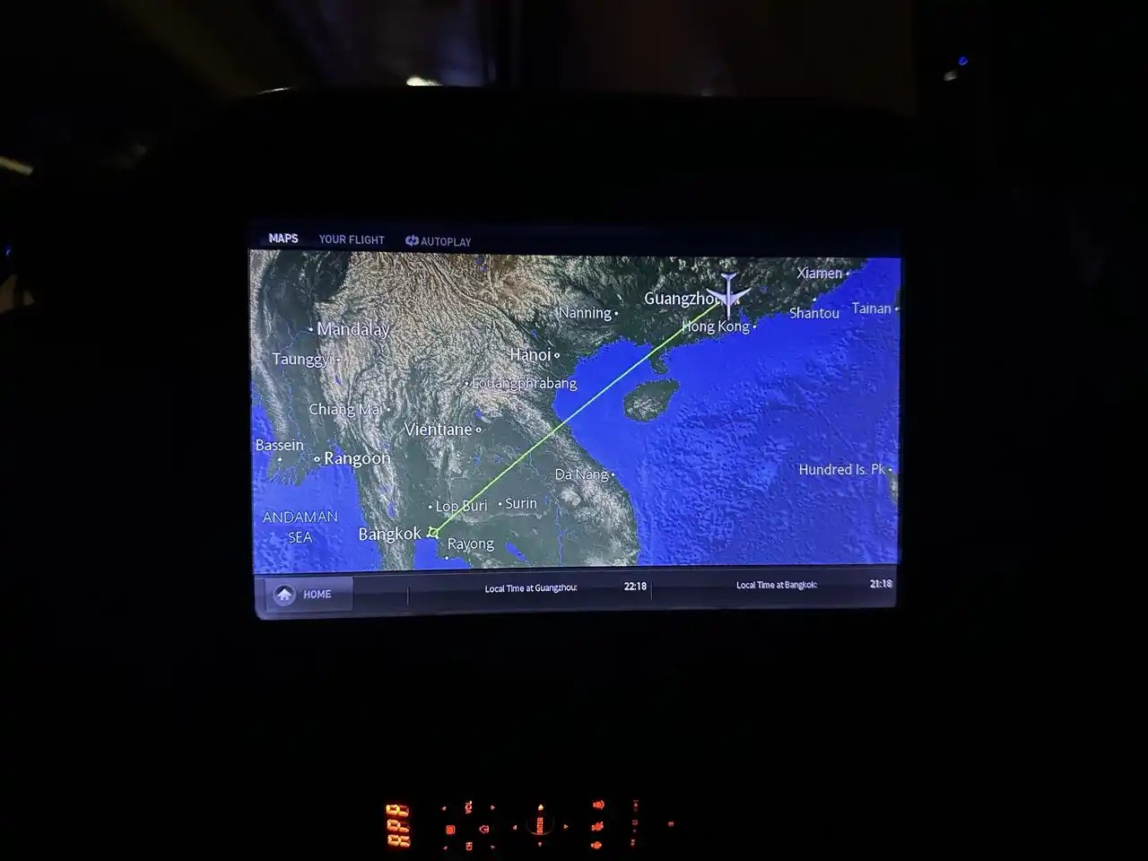 Reseña de Kenya Airways 787-8 en Clase Económica de Guangzhou a Bangkok