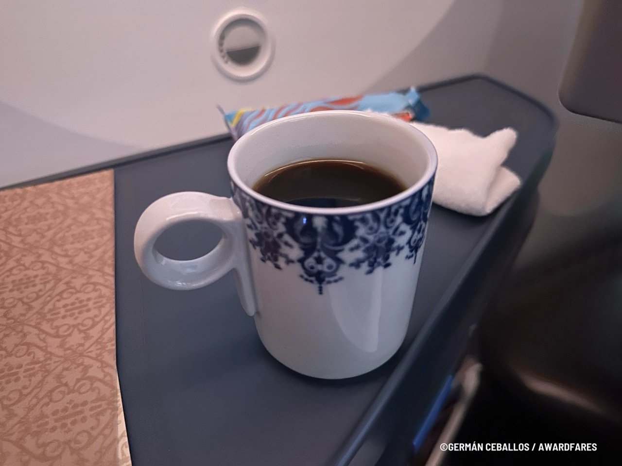 KLM 787-9 World Business Class: Buenos Aires to Santiago.