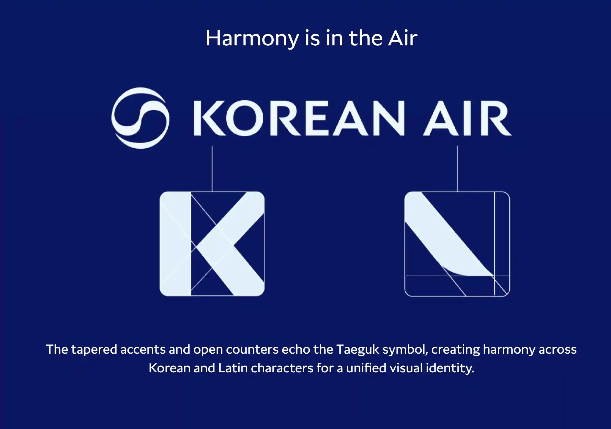 Nueva identidad de marca de Korean Air (2025)