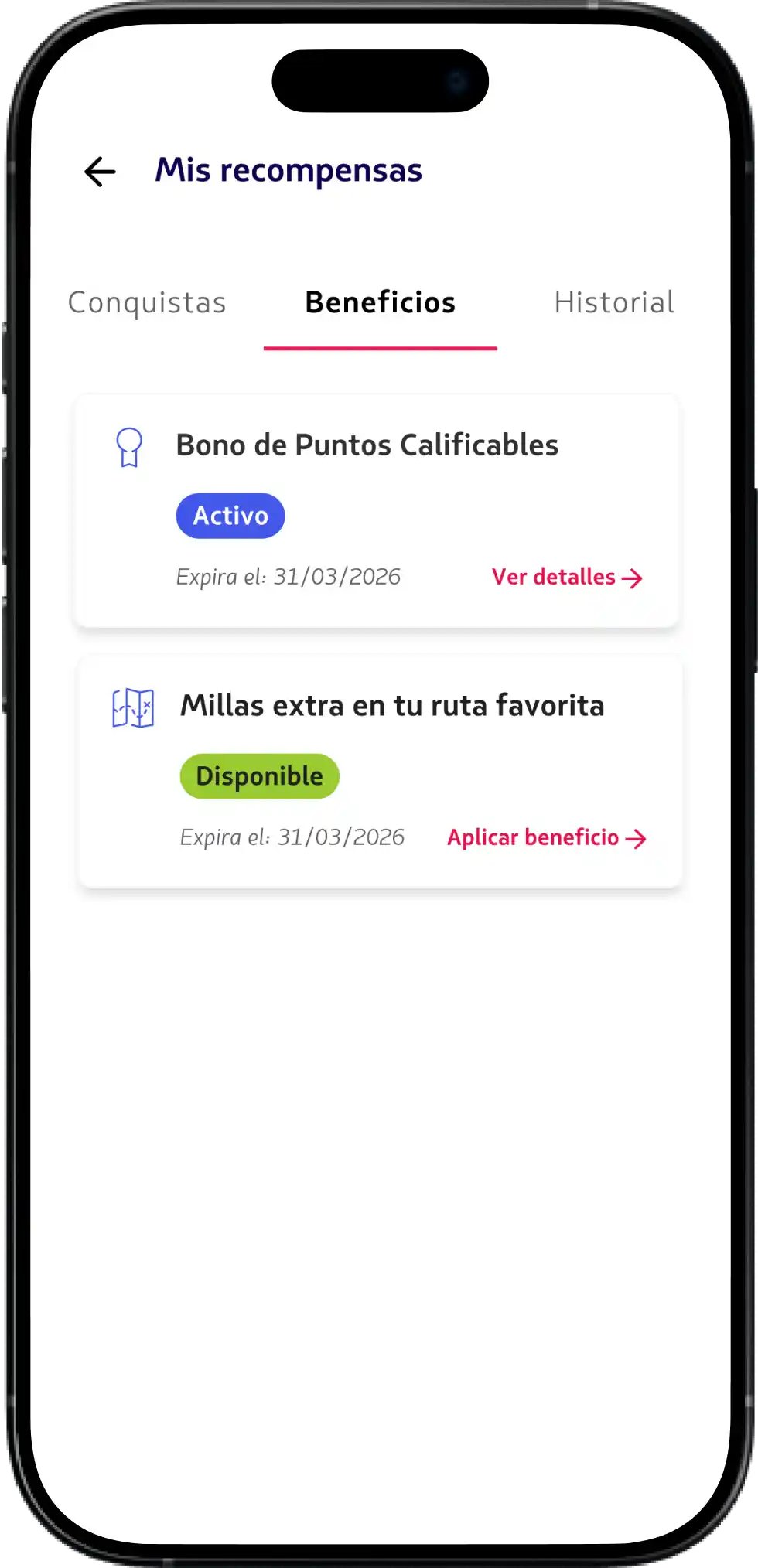 Nueva app LATAM Pass en 2025.