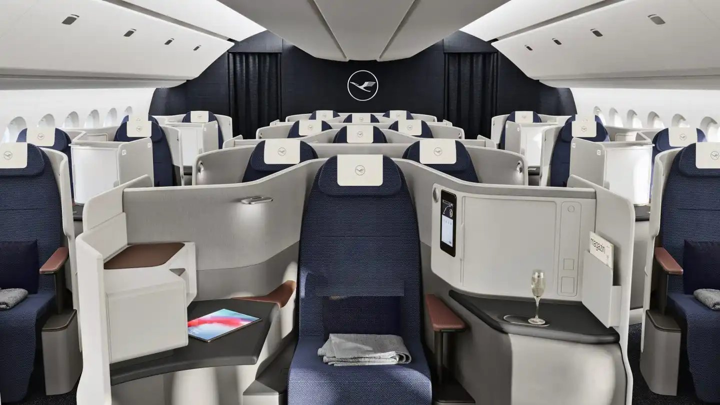 Lufthansa Allegris Business Class in 2025.