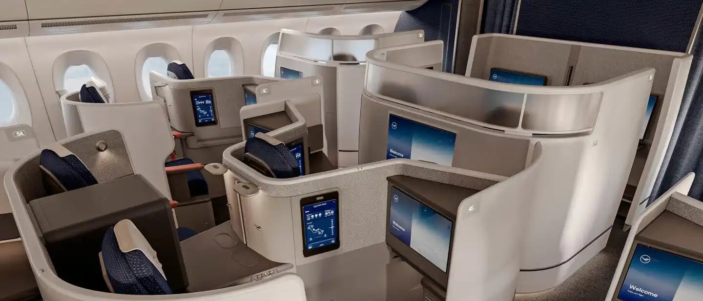 Lufthansa Allegris Business Class in 2025.