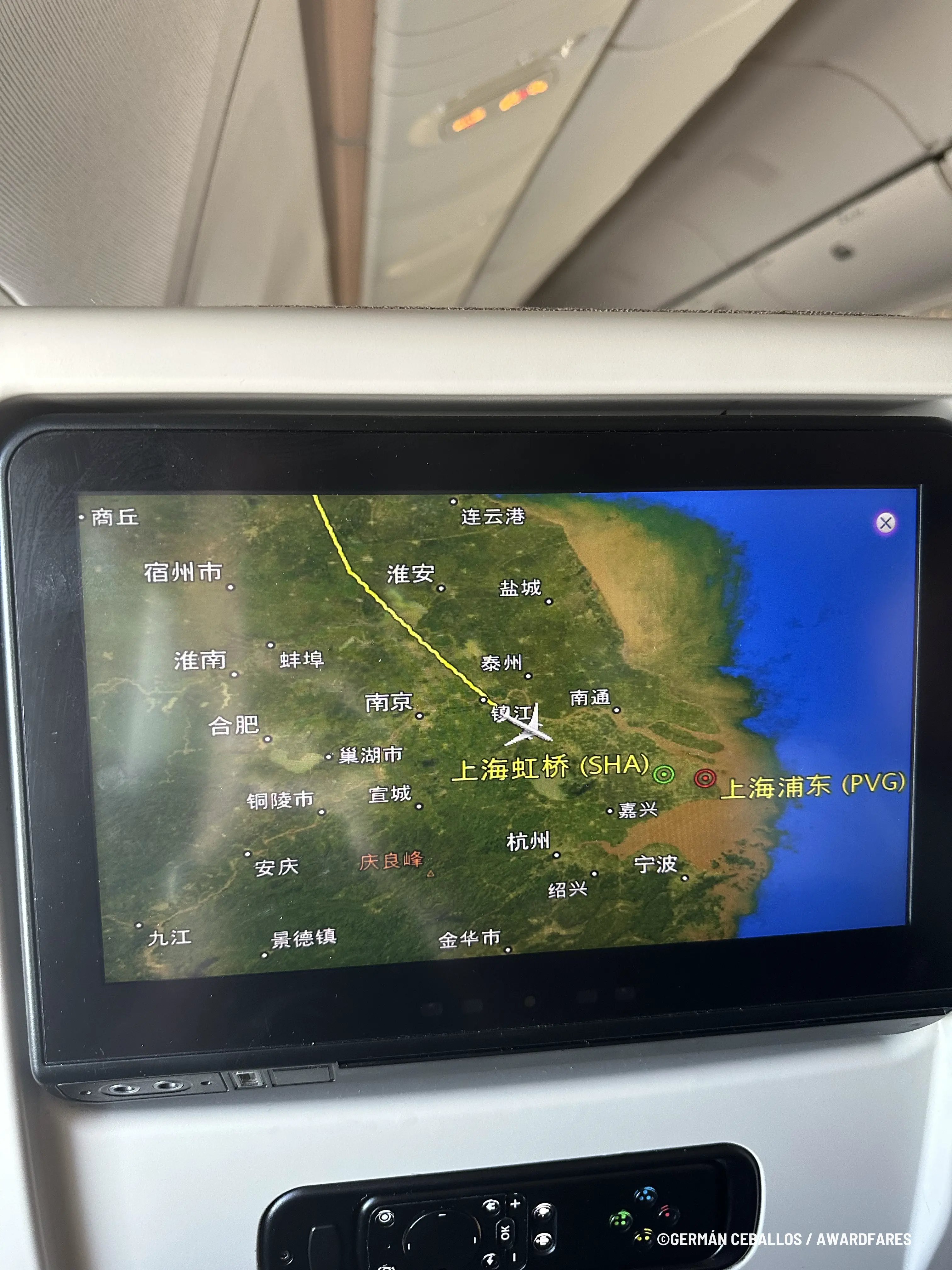 China Eastern Clase Económica 777-300ER: Pekín a Shanghái