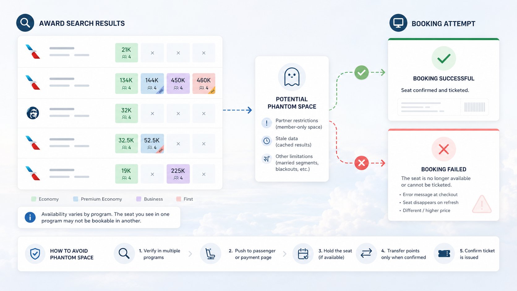 What is Phantom Award Space (Phantom Availability) and how to avoid it?