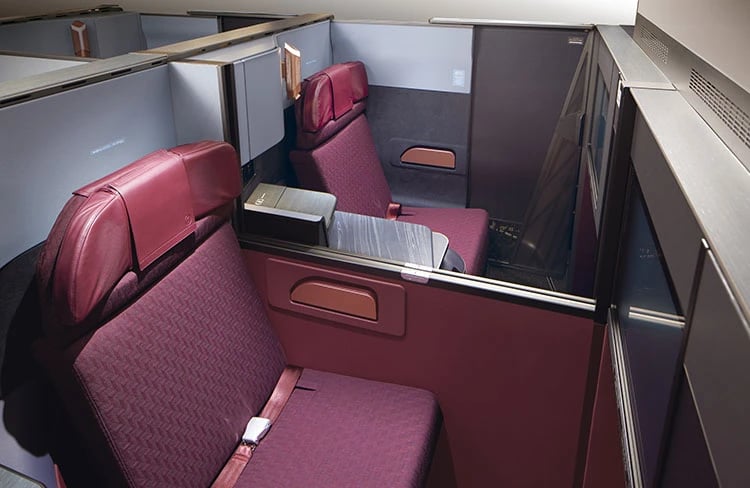Recently launched Flagship Business Class on JAL