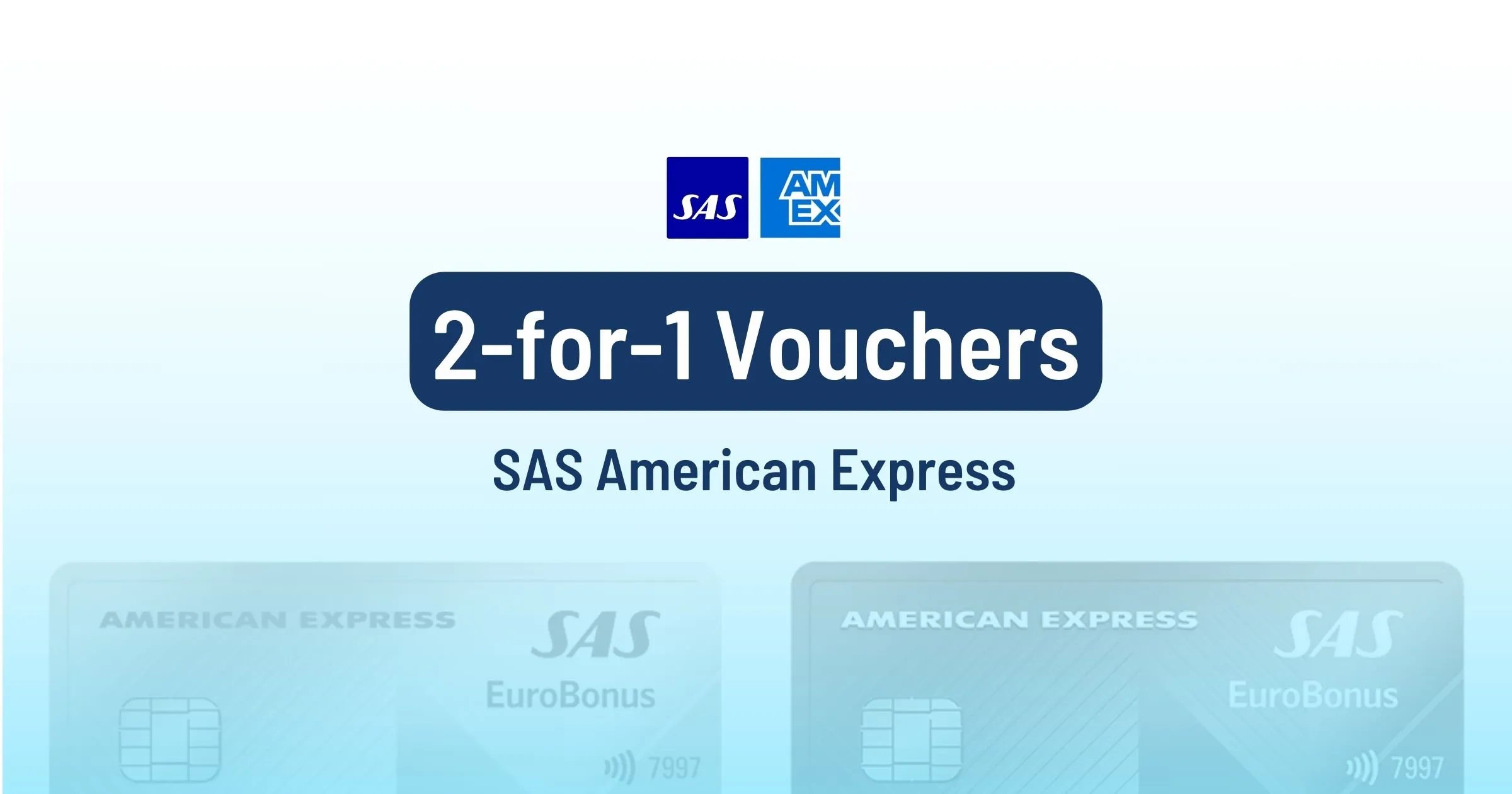SAS Amex 2-for-1 Vouchers Expire Soon. Here's What You Need To Know.
