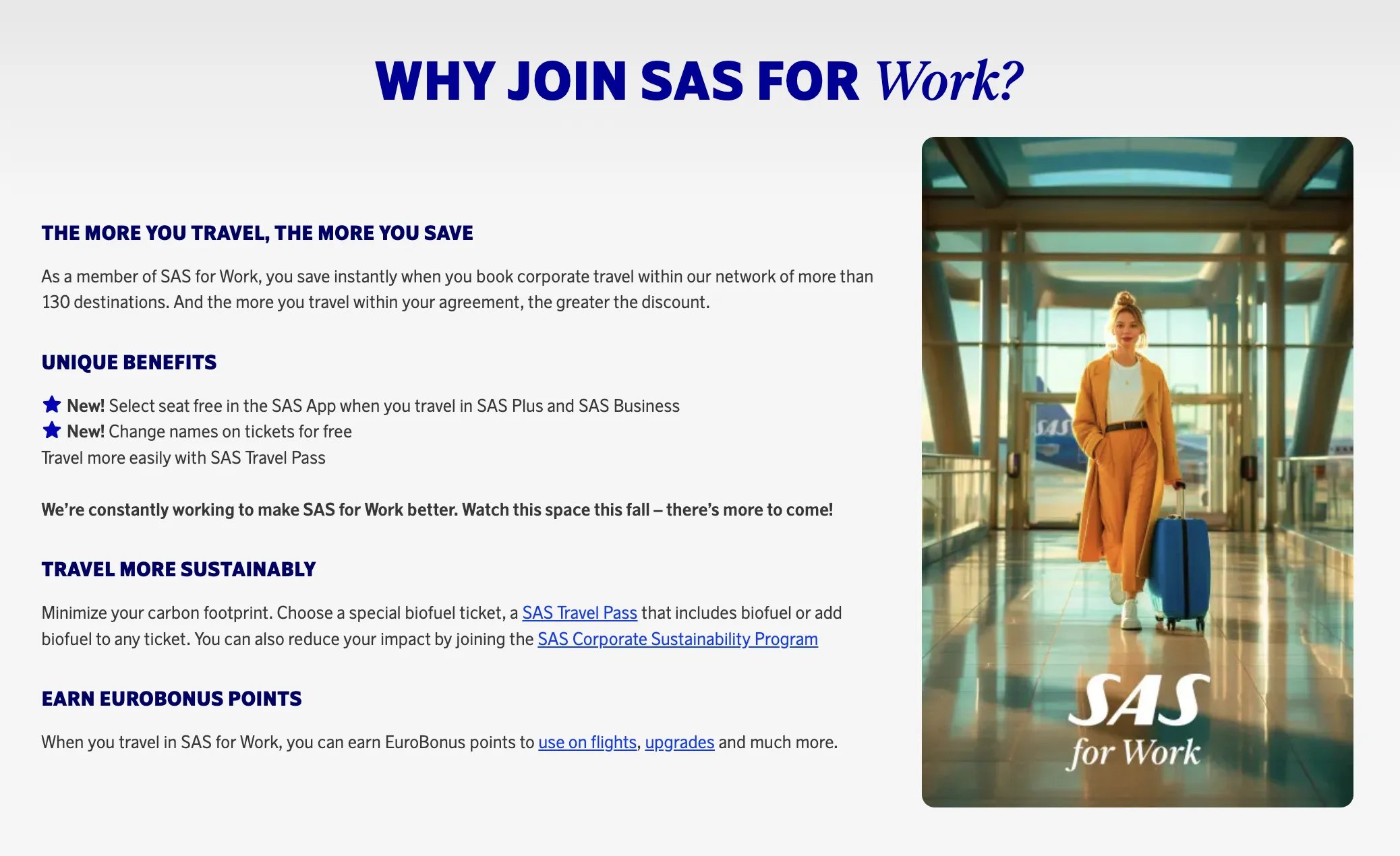 SAS announces 