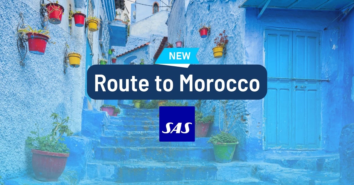 SAS Opens New Route To Morocco (And You Can Book It With Points)