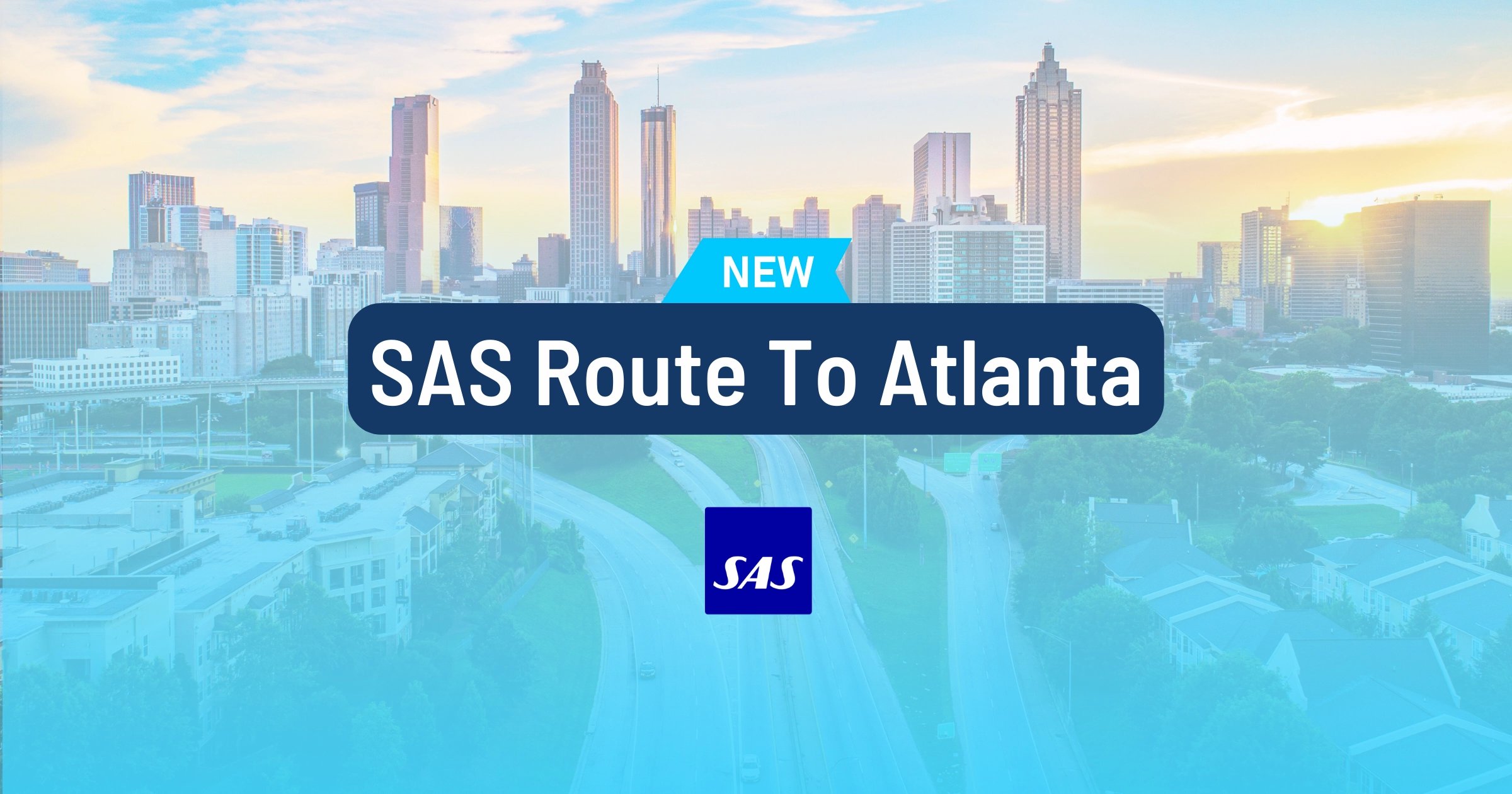 SAS Ambitious New Direct Flight To Atlanta Takes Off In June (Awards Now Available)