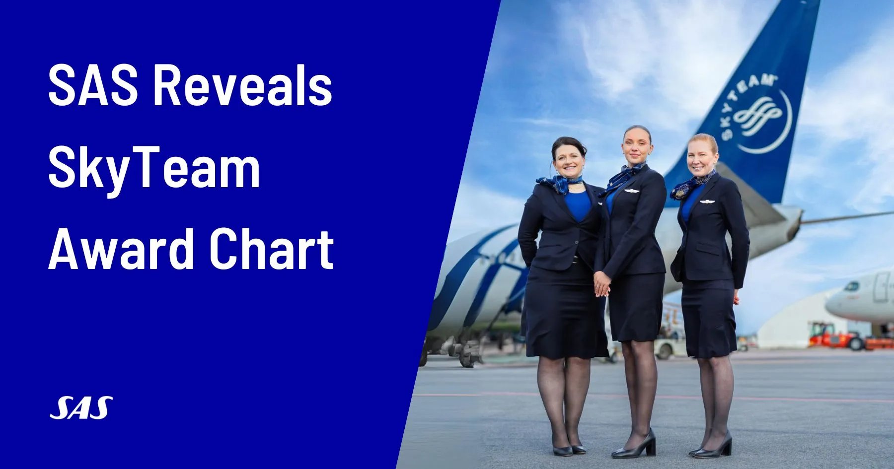 SAS Reveals SkyTeam Award Chart, Point Prices, and Earnings on Air France-KLM