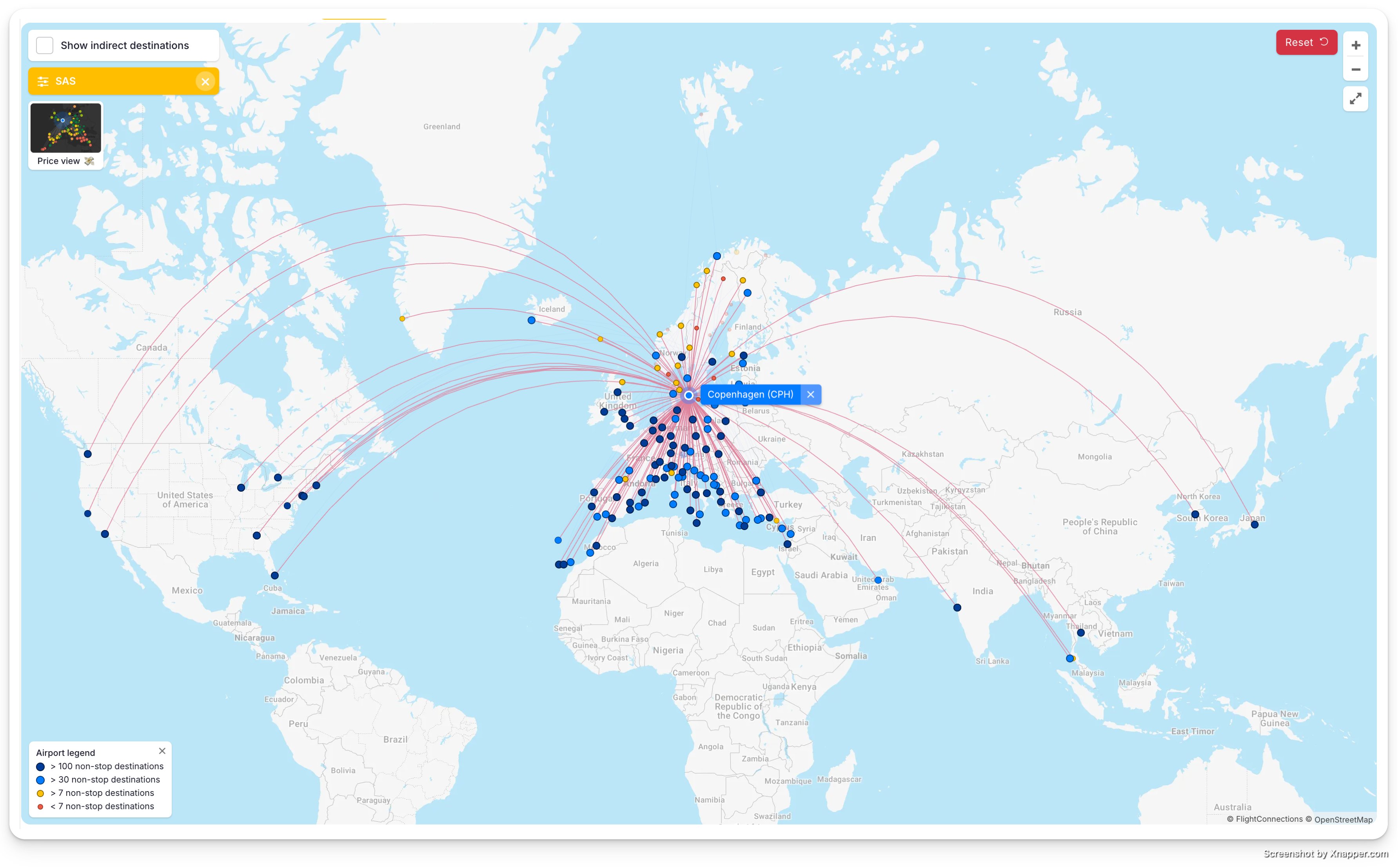 SAS strengthens Copenhagen as a hub with the new TAROM codeshare.