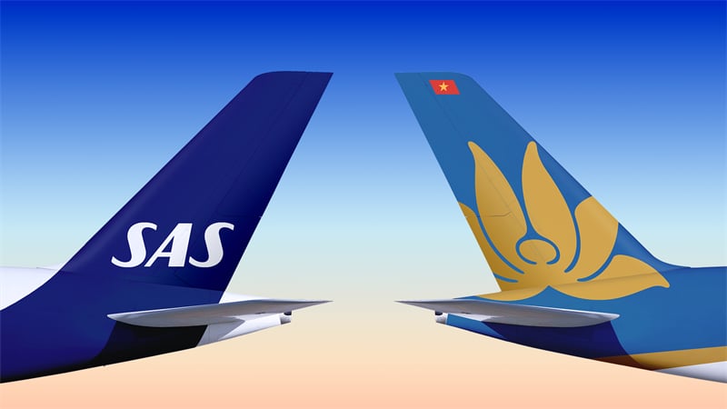 SAS and Vietnam Airlines enter a new codeshare agreement.