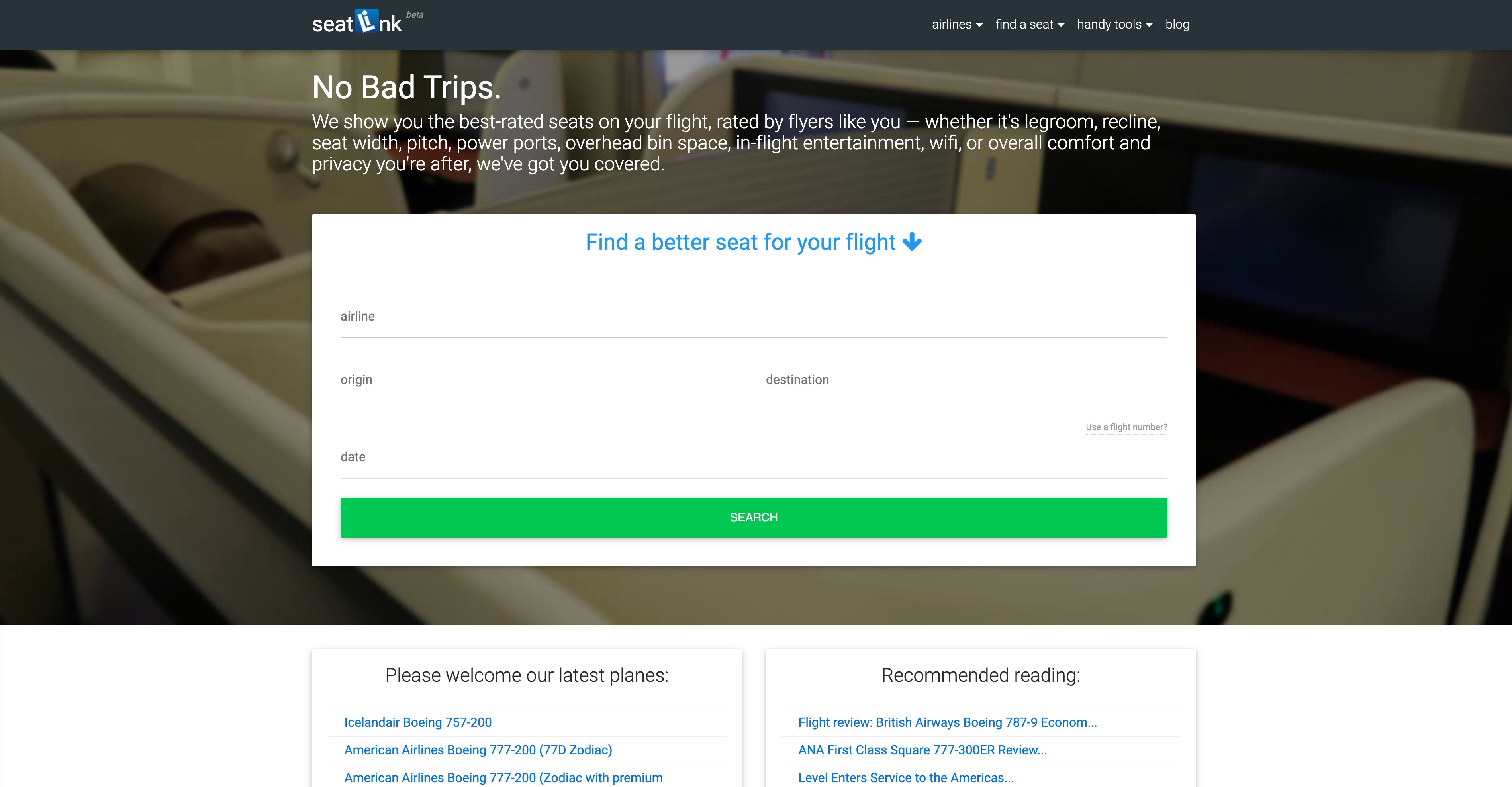 Best SeatGuru Alternatives in 2025: SeatLink