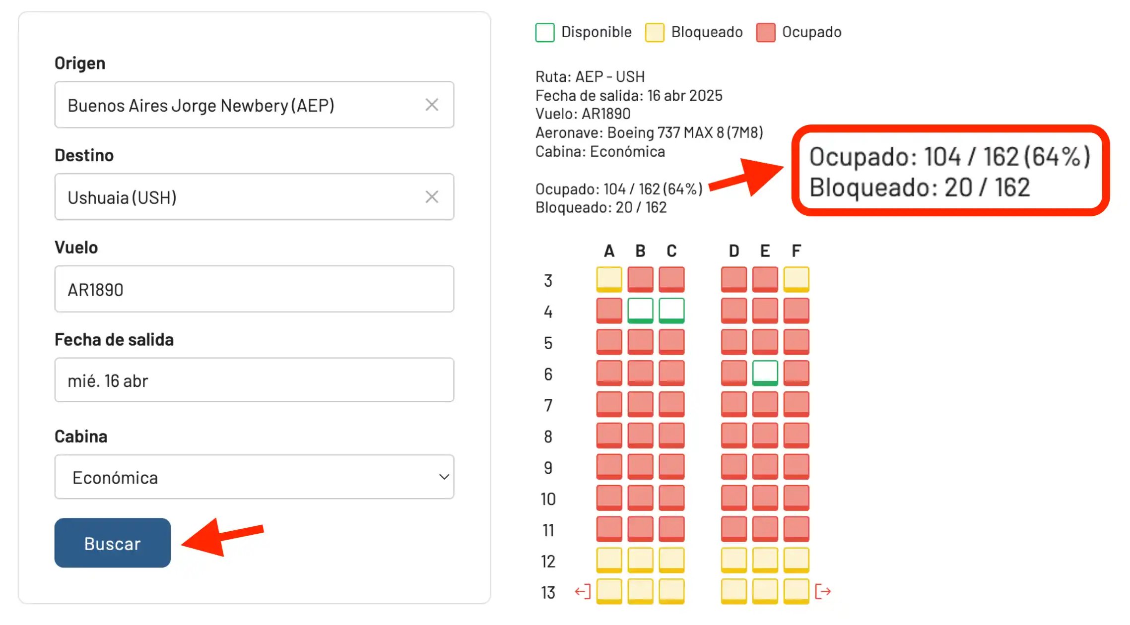 ¿Cómo Saber Si Un Vuelo Está Lleno? Ver Asientos Disponibles De Cualquier Vuelo