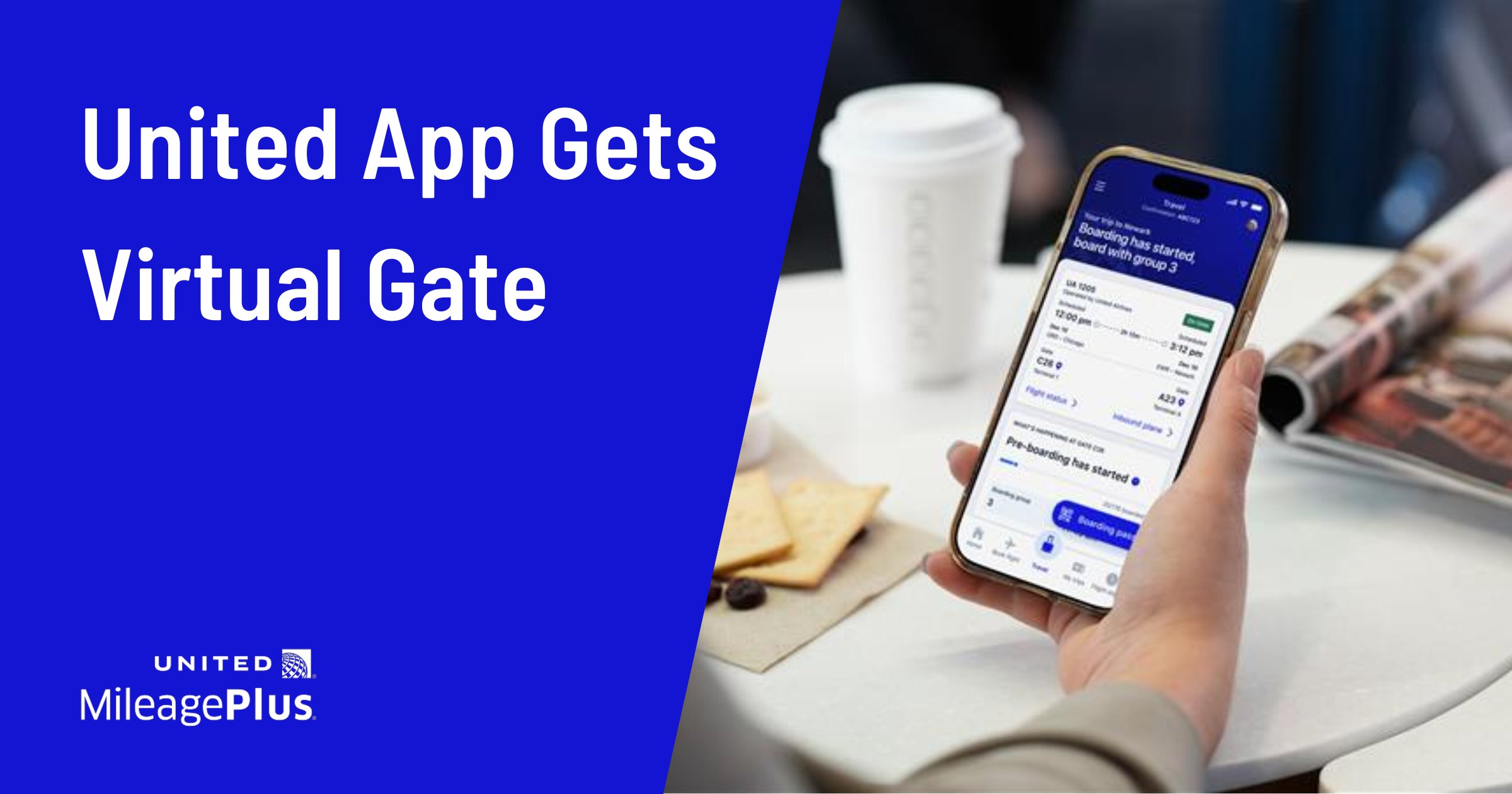 Cover image for United App Gets Major Upgrade: Virtual Gate, Lounge Capacity, and Real-Time Bag Tracking