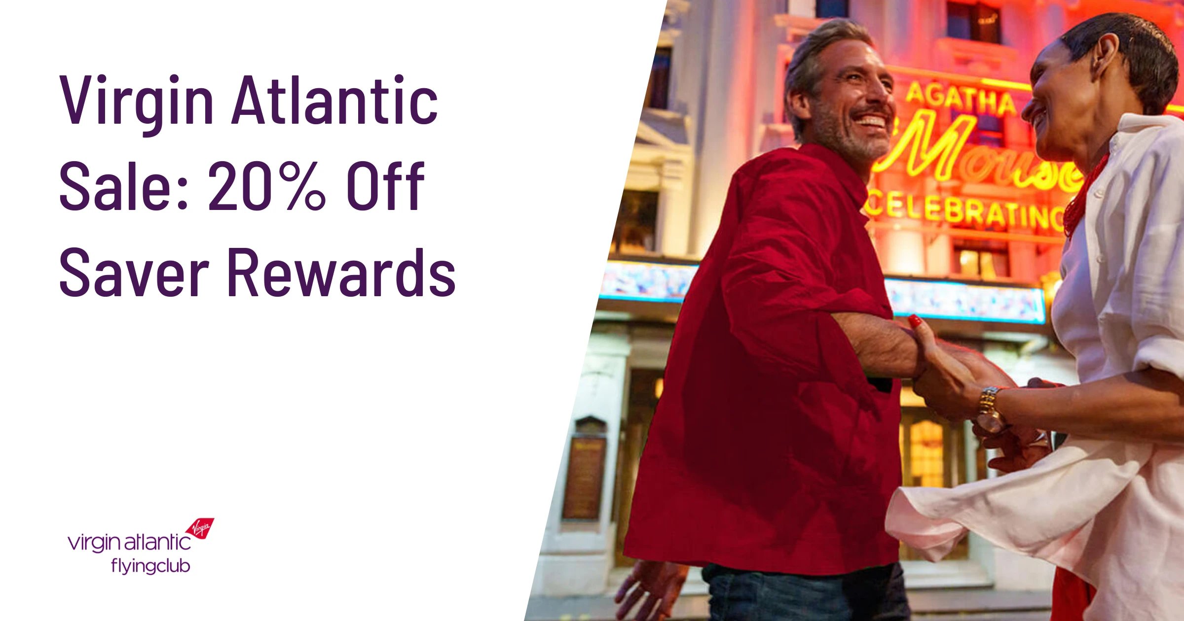 Virgin Atlantic Summer Award Sale: 20% Off Economy Saver Rewards