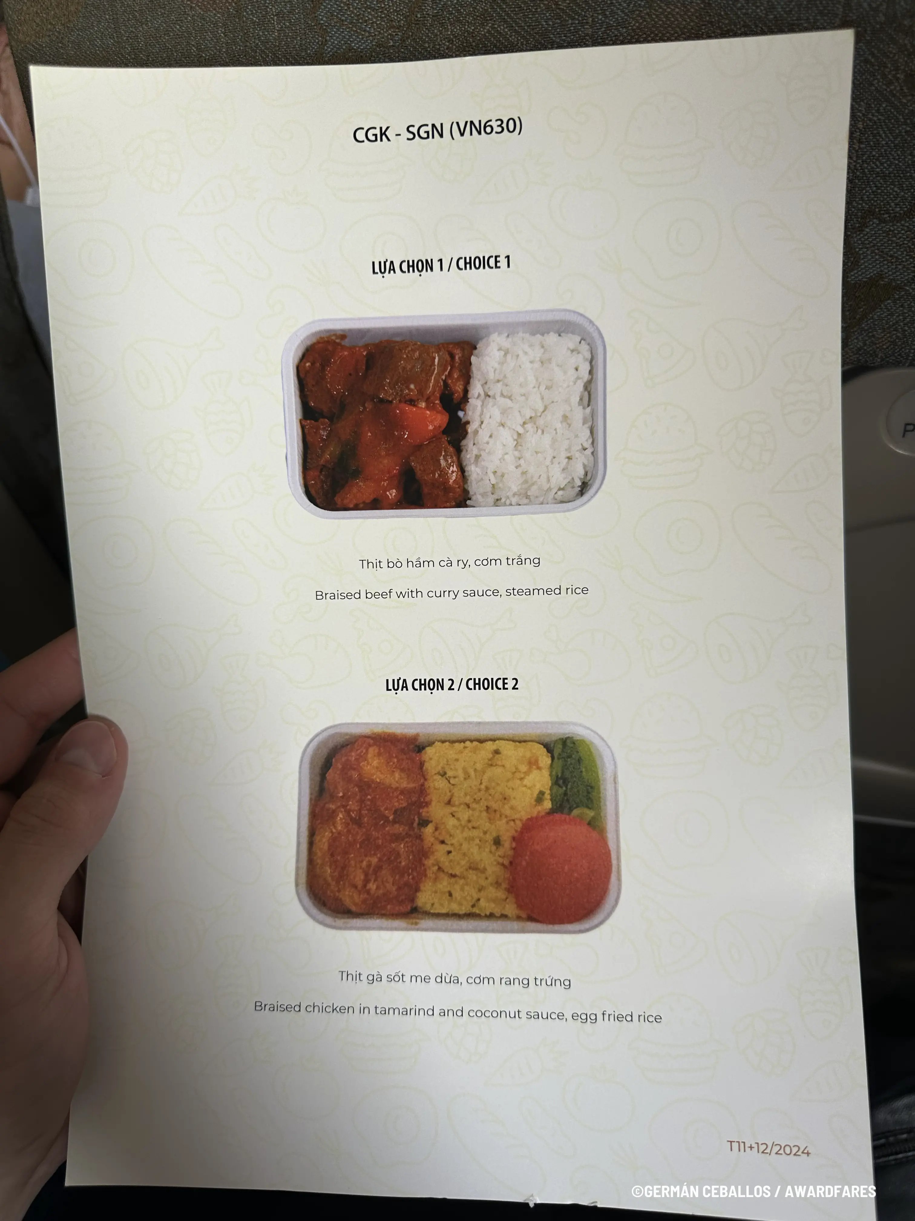 Vietnam Airlines Economy Class cabin (A321) inflight from Jakarta to Ho Chi Minh
