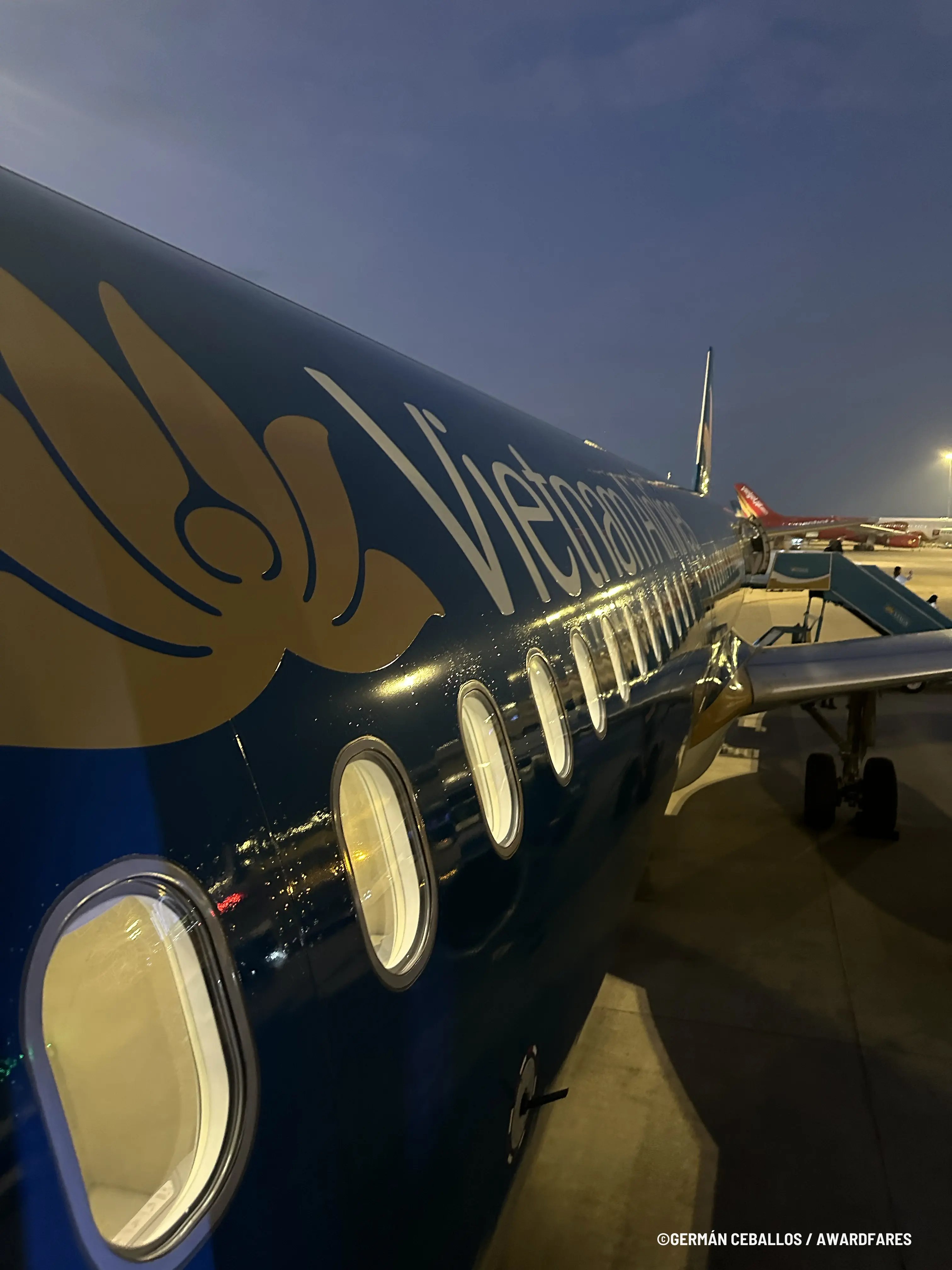 Vietnam Airlines Economy Class inflight entertainment (A321) Jakarta to Ho Chi Minh