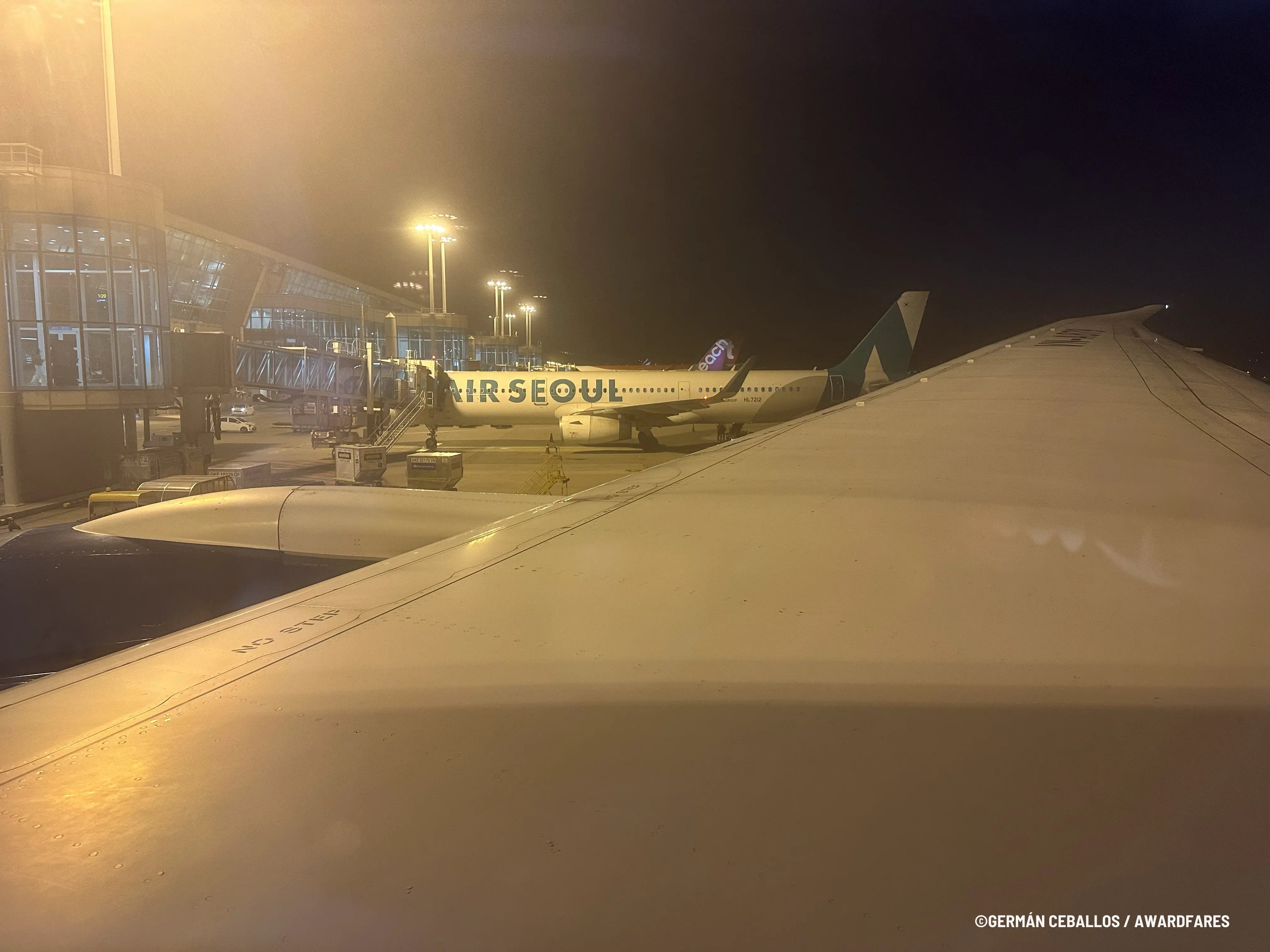 Toma de contacto en el Aeropuerto de Seúl con Vietnam Airlines (787-10)